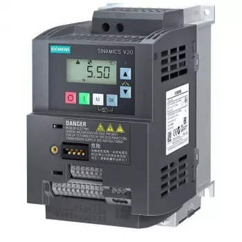 Siemens SINAMICS G120C kompaktomformer 1,1 kW med integreret filter, 3 AC 380-480 V, IP20, FSAA 6SL32105BB211BV1