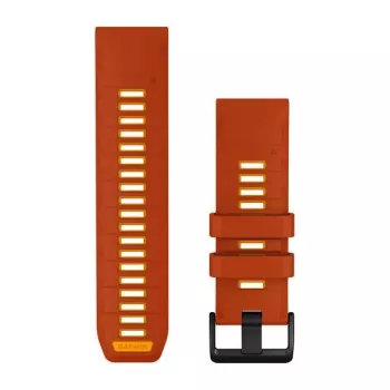 Garmin QuickFit 26 mm silikoneurrem - Orange 010-14508-03