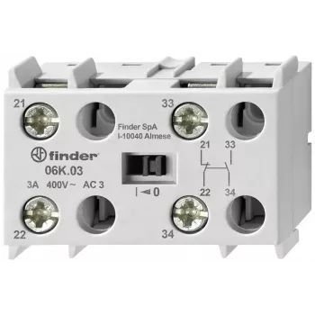 Finder hjælpekontaktmodul til 6K.04-serie overvågningsrelæer (06K.03)