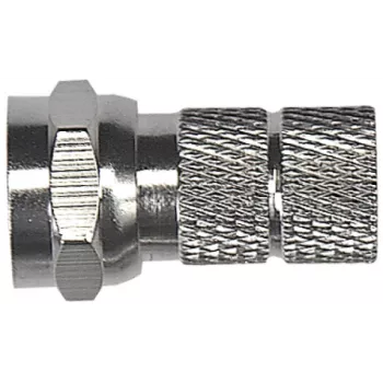 AXING CFS 1-00 F-stik til 6,5 mm kabel CFS00100