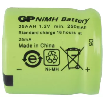 GP Batteries NH GP 25AAH NiMH-batteri 1/3AA 250 mAh 1-pak (30125AAH-C1)