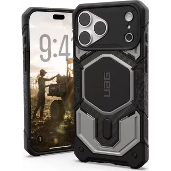 UAG Urban Armor Gear Monarch Pro MagSafe-cover til Apple iPhone 18 Pro Max/17 Pro Max – titan 114568113636
