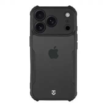 Tactical Back Cover Quantum Stealth iPhone 18 Pro transparent/sort