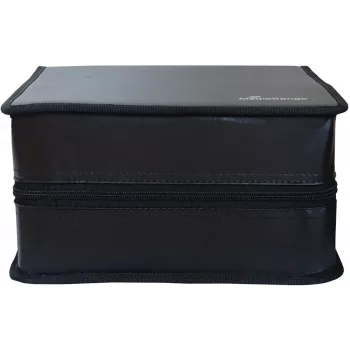 MediaRange CD/DVD-opbevaringslommer med flap, 500-pak, sort