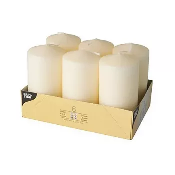 PAPSTAR bloklys 11,5 cm creme