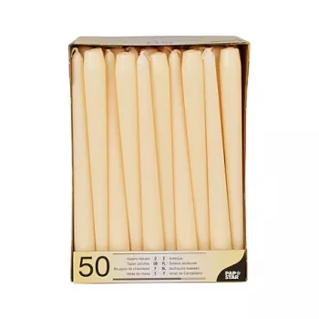 Papstar lys 25 cm, champagne