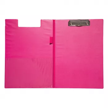 MAUL clipboardmappe med folieovertræk, DIN A4, pink 2339222