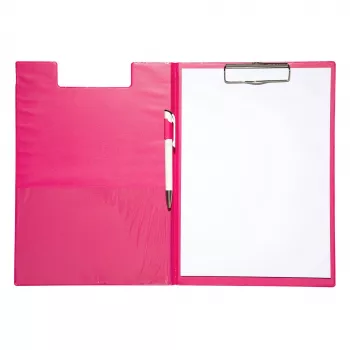 MAUL clipboardmappe med folieovertræk, DIN A4, pink 2339222