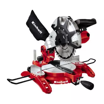 Einhell TC-MS 2513 L kap- og geringssav, 1600 W, 250 mm savklinge, laserstyring, rød