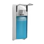 Bartscher desinfektionsmiddeldispenser PS 0,9L-W 850019 sølv/hvid plast 0,9 L vægmonteret manuel