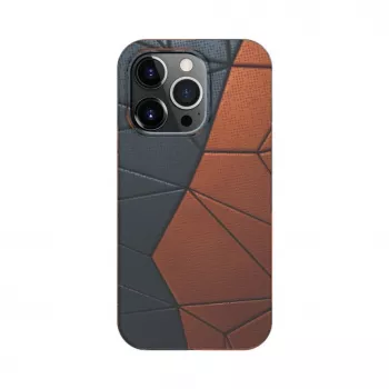 iLike Apple iPhone 13 Pro-cover Prowhite Custom Print blå rød