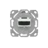 BUSCH-JAEGER fiberoptisk dåse 0244/22SC UP, SC Simplex, 2 porte, indbygning, alpin hvid (2CKA000230A0487)