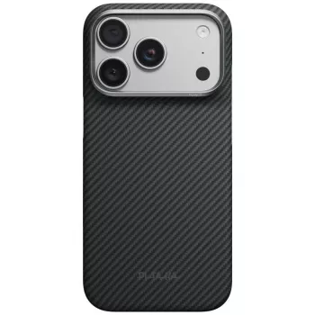 PITAKA Edge cover til iPhone 18 Pro / 17 Pro – sort/grå