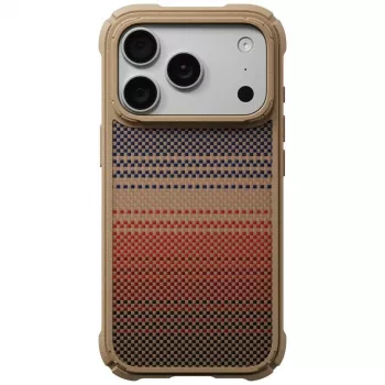PITAKA Cairn cover til iPhone 18 Pro / 17 Pro – Sunset