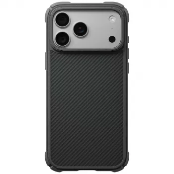 PITAKA Cairn cover til iPhone 18 Pro Max / 17 Pro Max sort grå