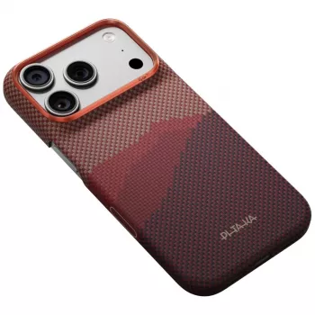 PITAKA Edge Case Over the Horizon MagSafe til iPhone 18 Pro / 17 Pro – Autumn Dusk