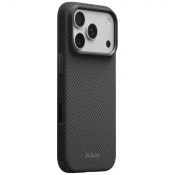 PITAKA Summa cover til iPhone 18 Pro / 17 Pro sort-grå
