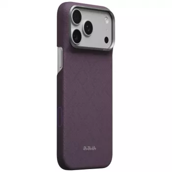 PITAKA Edge Case PTKWeaving-Charoite MagSafe til iPhone 18 Pro Max / 17 Pro Max - Charoite Purple