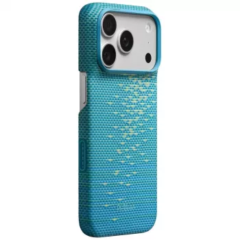 PITAKA Edge cover MagSafe til iPhone 18 Pro / 17 Pro – Lucid Blue