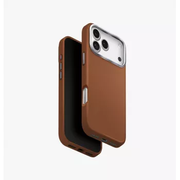 UNIQ Lyden MagClick ladecover til iPhone 17 Pro Max – karamel