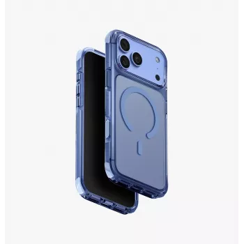 UNIQ Combat cover til iPhone 18 Pro Max / 17 Pro Max med MagClick Charging – blå