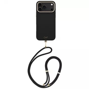UNIQ Coehl Mirelle magnetisk ladecover til iPhone 17 Pro Max – ibenholt