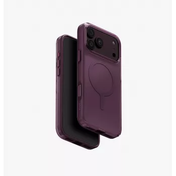 UNIQ Clario Magclick lade-øko-cover til iPhone 18 Pro Max / 17 Pro Max – lilla