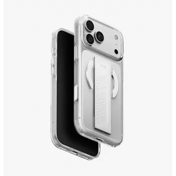 UNIQ Heldro Air MagClick Ladecover til iPhone 18 Pro Max / 17 Pro Max – Transparent