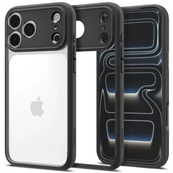 Spigen Ultra Hybrid iPhone 17 Pro / 18 Pro Mat sort