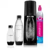 SodaStream Terra Megapack sort vandmætter med 3 flasker og Quick Connect CO2-cylinder