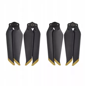SUNNYLIFE guld støjsvage hurtiglås-propeller til DJI Mavic 2 Pro/Zoom (4-pak, 8743F)