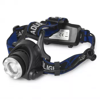 ENTAC Zoom 5W aluminiums-LED-lommelygte