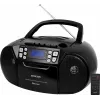 SENCOR SPT 3907B CD BT MP3 USB AUX bærbar CD-afspiller med Bluetooth og FM-radio, sort
