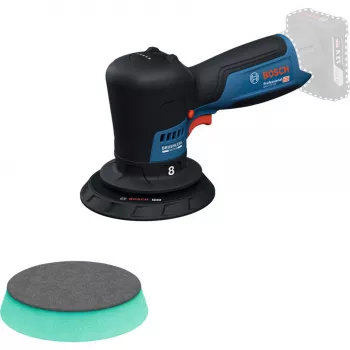 Bosch GPX 12V-125 Professional akku-polermaskine 06019L4100, 12 V, 125 mm, blå/sort, solo (uden batteri og lader)