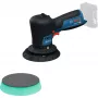 Bosch GPX 12V-125 Professional akku-polermaskine 06019L4100, 12 V, 125 mm, blå/sort, solo (uden batteri og lader)