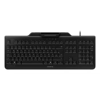 Cherry SMART BOARD 1150 kablet tastatur med smartcard-læser, USB, tysk layout (QWERTZ), sort