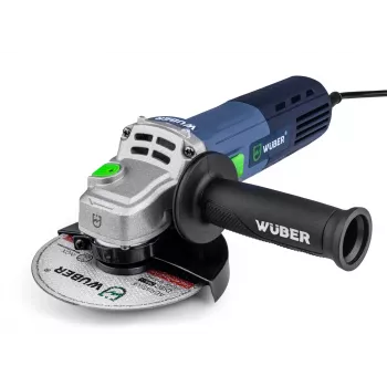 Wuber W27477 vinkelsliber, 125 mm, 850 W, med 10 skiver