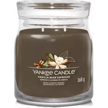 Yankee Candle Vanilla Bean Espresso mellemstort duftlys (1701388E)