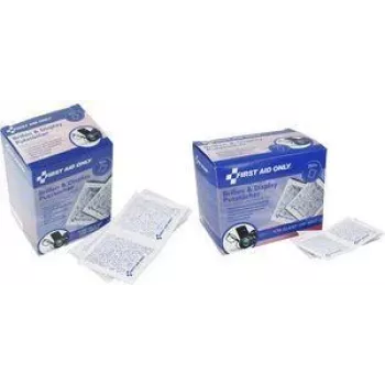 First Aid Only Glasses Cleaning Wipes, Alcohol-Soaked, 50 pcs (P-10300 00)