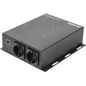 Intellinet 4-porte omskiftelig smart PDU med netværksstyring (716673)