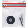 Bosch 2608000857 bagestøtteplade, 50 mm, Quick Lock, sort (til GWG 12V-50 S Professional)