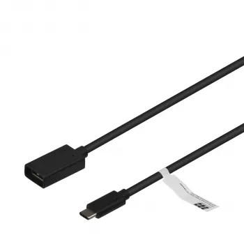 EFB-Elektronik USB-C til DisplayPort 1.2-adapter, 4K 60 Hz, sort