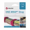 Velcro One Wrap Strap Cable Ties, 13 x 200 mm, White, 25 pcs