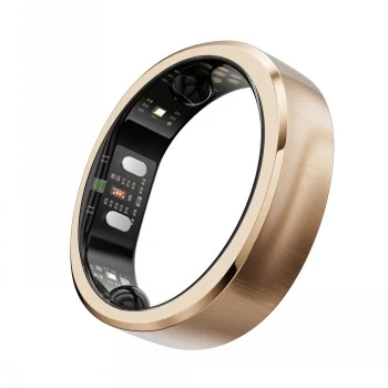 RingConn Smart Ring Gen3 til damer og herrer – børstet rosaguld størrelse 6