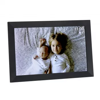 TFA Dostmann FRAMEO App digital WiFi-fotoramme 25,7 cm 10,1 inch 1280 x 800 pixel 32 GB sort