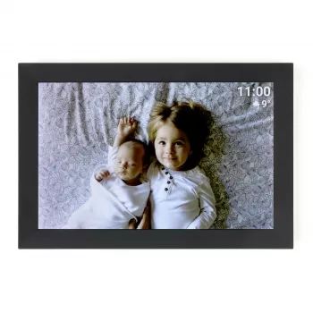 TFA Dostmann FRAMEO App digital WiFi-fotoramme 25,7 cm 10,1 inch 1280 x 800 pixel 32 GB sort