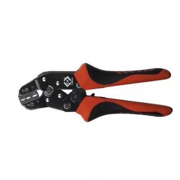 C.K Tools T3680A crimpetang til isolerede kabelstik, 0,25-2,5 mm²