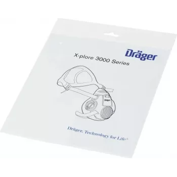 Dräger X-plore 3500 Half Mask Craftsman Set with 2x FilterPure P3 (R56960)