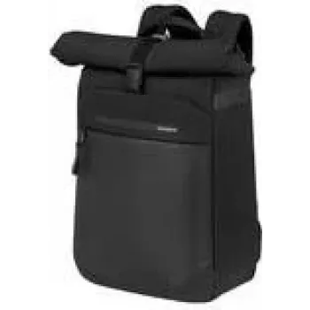 Samsonite Moderny 15,6 inch rolltop-rygsæk, sort