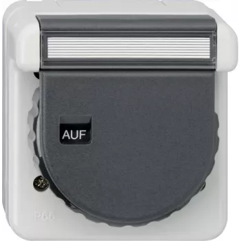 GIRA 444031 Schuko KD bajonet + Bsf WG stikkontakt